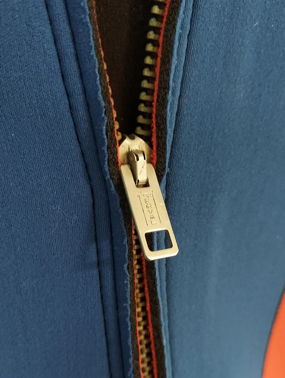 Seasuits of CA, Shortie Scuba, Dive, Surf, Seeval Zipper Blue, Orange
